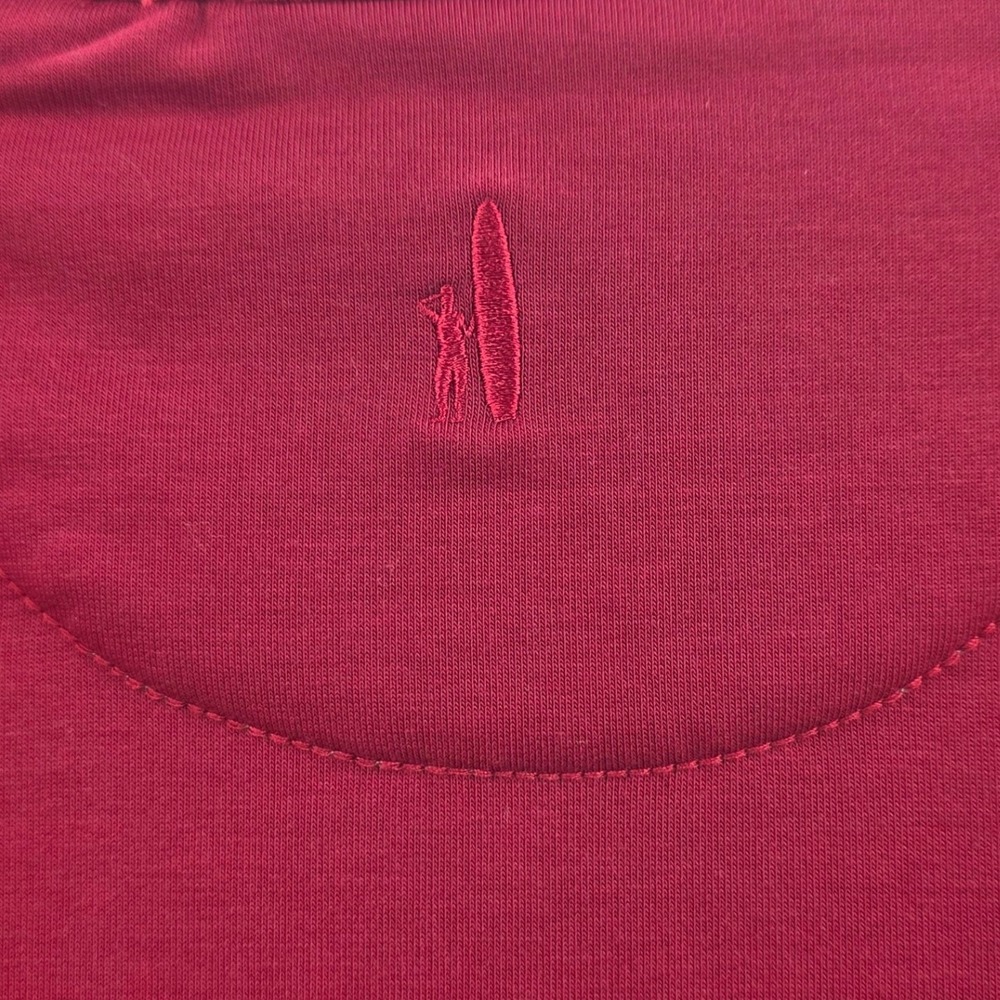 JOHNNIE-O CREWNECK MENS MEDIUM RED PERFORMANCE SWEATSHIRT WILLARD DRIRELEASE NEW - Picture 9 of 16